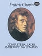 Complete Ballades, Impromptus and Sonatas piano sheet music cover